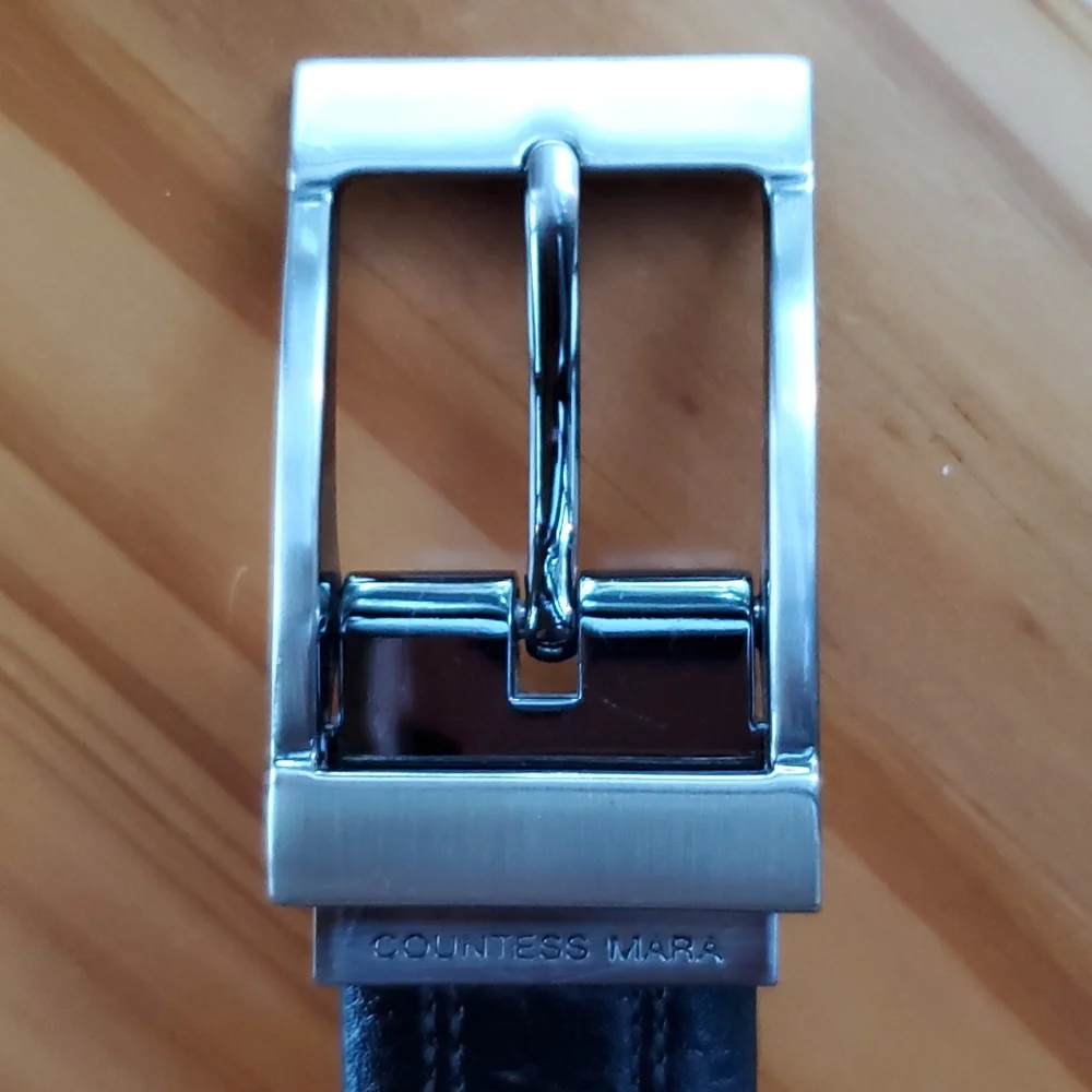 Countess Mara Genuine Leather Belt Size 36